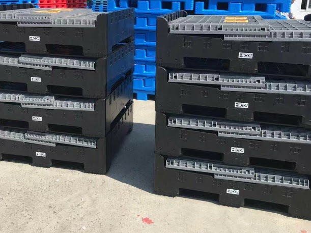 FOLDING CRATE BOX PALLET WITH 1000MM HEIGHT