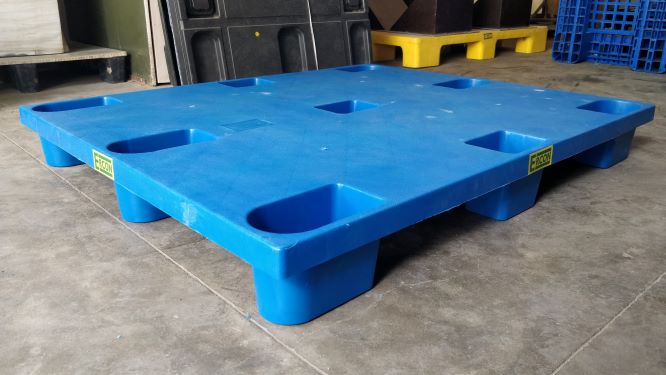 FLAT TOP NESTABLE PALLET FOR WAREHOUSE AND CARGO