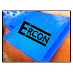 1200 X 1200 X 150MM FOUR WAY ENTRY STEEL REINFORCED PU FILLED PLASTIC PALLET