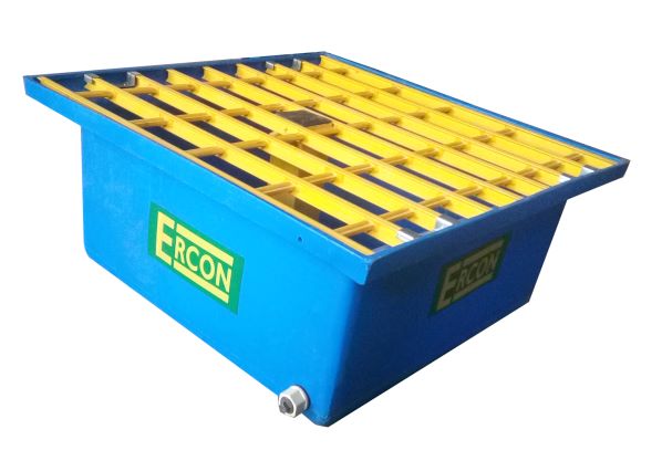 SINGLE DRUM SPILL CONTAINMENT TRAY