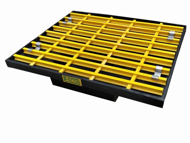 SINGLE DRUM SPILL CONTAINMENT PALLET