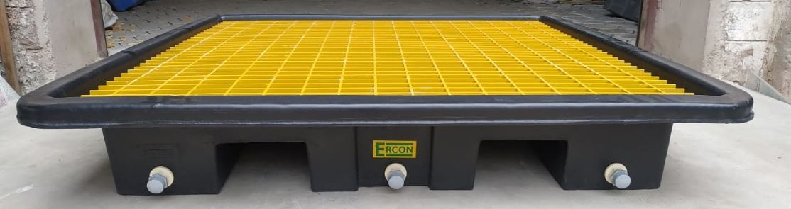 FOUR DRUM SPILL PALLET BUND